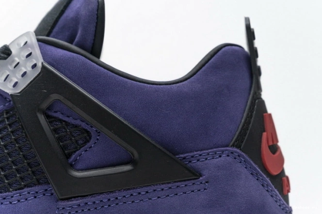 AJ4-766302 Jordan Retro Air Scott 4 Travis Purple x 0809